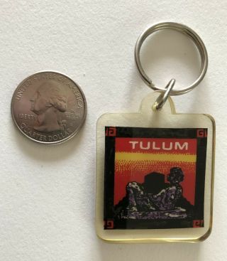 Tulum Mexico Travel Souvenir Plastic Keychain Key Ring 33599