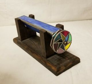 Stained Glass Kaleidoscope - With Stand Handmade