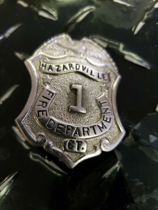 Fire Department Hat Badge
