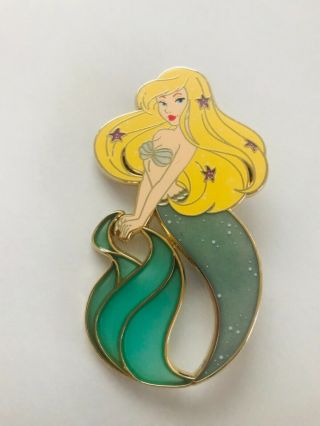 Authentic Blonde Mermaid Lagoon Designer Mermaid Le 75 Fantasy Pin Disney