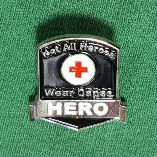 " Not All Heroes Wear Capes " Ie The American Red Cross Volunteer