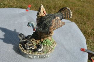Wild Turkey Decanter Turkey & Skunk Austin Nichols No.  12 1986