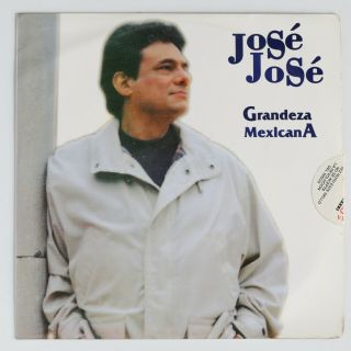 Jose Jose Grandeza Mexicana Lp Colombian Press 1994 Juan Gabriel