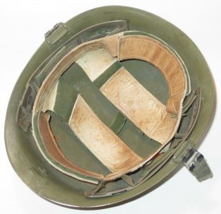 Us Military Experimental Lincloe Titanium M1 Helmet W/ Welson - Davis Liner