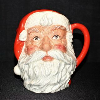 Royal Doulton Large 7 " Santa Claus Character Toby Mug,  England D6704