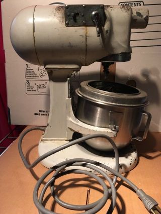 Hobart N - 50 Mixer Vintage Runs Good