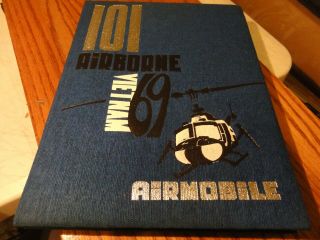 Vietnam War 101st Airborne Division 1969 Unit Yearbook History 180 Page