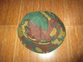 Unknown? Militaria Army Camo Boonie Hat Size 59 Cm 2,  Very Good