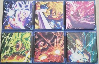 Ichiban Kuji Dragon Ball The Greatest Saiyan Canvas Board Set Of 6 Complete Goku