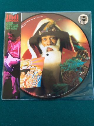 Jimi Hendrix Merry Christmas 12 " Picture Black Friday Rsd 2019 Record Store Day