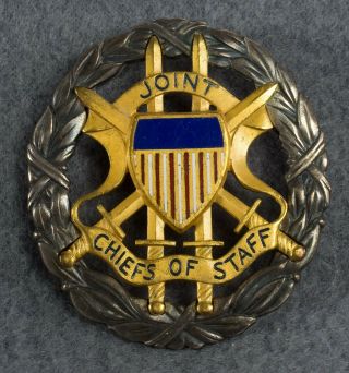 Us Army Military Joint Chiefs Of Staff Badge Sterling Meyer