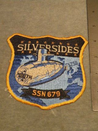 Us Navy,  Submarine Patch,  Uss Silversides