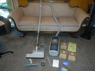 Electrolux 2100 Canister Vacuum W/ Hose,  Tools & Brushroll Great Bags