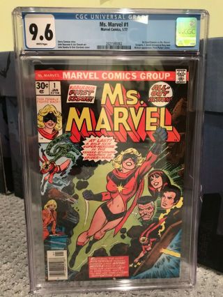 Ms Marvel 1 Cgc 9.  6 White Pages Image Comics