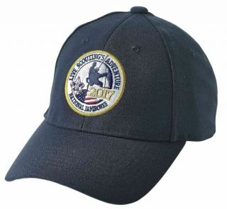 Boy Scout 2017 National Jamboree Logo Stretch Fit Cap Hat Xl Official Licensed