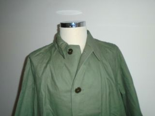 French army raincoat canvas natural rubber ww2 or Indochine period 2