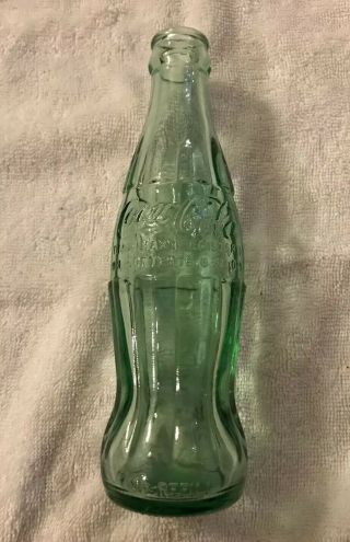 1923 Vintage Coke Bottle Manufactured In Denver,  Co December 25,  1923