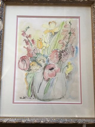 Dorothy Strauser (1908 - 2005) Pennsylvania Artist Watercolor 1960 3