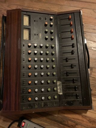 Yamaha Vintage Pm - 430 Mixer With Full Case Awesome