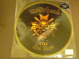 MOTORHEAD BAD MAGIC PICTURE DISC (GOLD VERSION) LIMITED EDITION 3000 COPIES 3