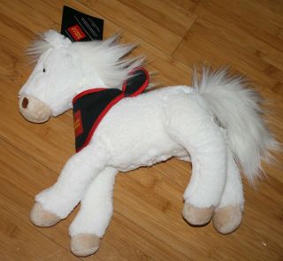 Wells Fargo Legendary Pony Horse WHITE MOLLIE Plush 2008 White WITH TAG 2