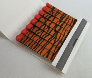 Vintage Exxon Enco Humble Oil Put A Tiger In Your Tank Book Of Cigarette Matches