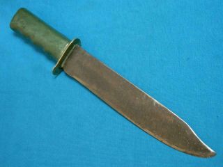 Vintage Trench Combat Fighting Survival Bowie Knife Knives Old Vietnam Viet Cong