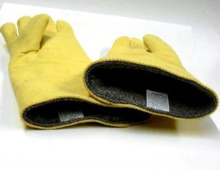 Gloves High Temperature Heat Resistant Furnace Melting Casting Glove 18 " Hi - Temp
