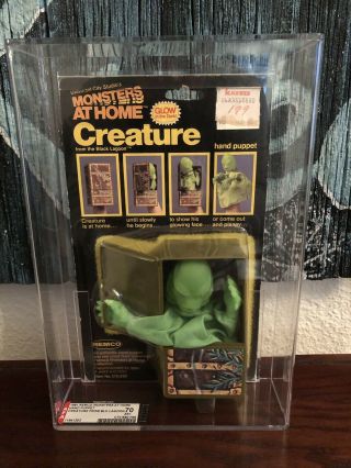 Vintage Remco Monsters At Home Creature From Black Lagoon Hand Puppet 1980 Afa