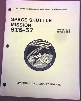 Nasa Space Shuttle Mission Sts - 57 Press Kit (june 1993)