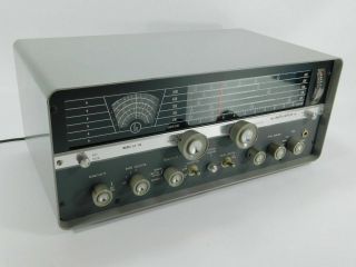 Hallicrafters Sx - 110 Vintage Ham Radio Tube Receiver Fantastic