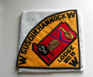 Oa Order Of The Arrow Susquehannock Lodge 11 Neckerchief - Keystone Area Council