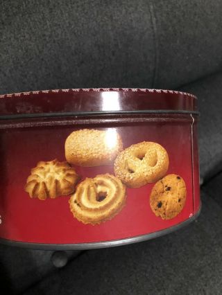Vintage Danish Ballet Imported Butter Cookies Collectible Tin Denmark 3