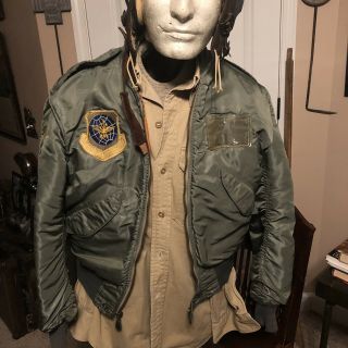 Vietnam War Air Force Flight Jacket 10th Aeromedical Patch