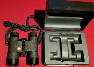 Vintage Leitz Trinovid 7 X 35b Binoculars With Hard Case