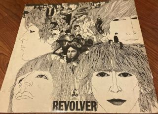 Revolver Lp (the Beatles - 1966) Pmc 7009 Mono 1966