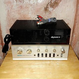 Dynaco Stereo St - 80 Amplifier,  Pre - Amp Pas - 4 Sound Vintage