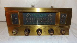 The Fisher Model 500 Vintage Early Mono Receiver Tube Radio
