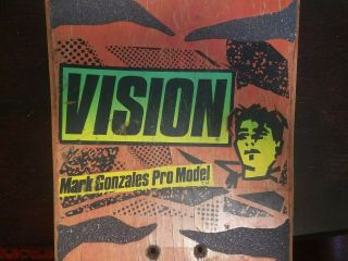 Vintage Vision MARK GONZALES GONZ OG 80 ' s Skateboard Deck 2