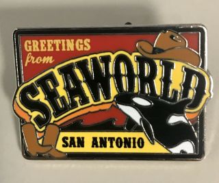 Seaworld Pin— Greetings From Seaworld San Antonio