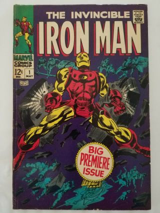 Iron Man 1 (may 1968,  Marvel)