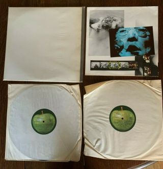 The Beatles White Album Vinyl Lp Double Album With All Swbo 101
