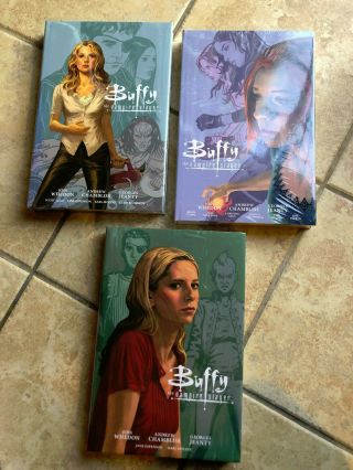 Dark Horse Buffy The Vampire Slayer Season Nine Vol 1 & 2 & 3 Hc Library Edition