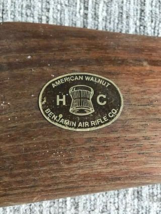 Collectible Vintage Benjamin Franklin Model 3120.  22 Cal Air Rifle 2
