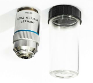Leitz Wetzlar EF 40 / 0.  65 160/0.  17 Microscope Objective - Mikroskop Objektiv 2