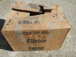 Vintage Clinton 2 Stroke Motor 3HP 1960 ' s Minibike Go Cart Panther 2