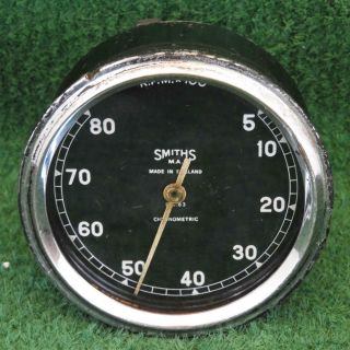 Vintage Smiths Chronometric Tachometer Rc83 Rc 83 R.  C.  83 Oem Bsa Goldstar Tach