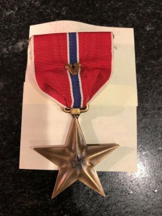 Named U.  S.  Army Medal Of Brigadier General Rhiddlehoover Bronze Star W/valor