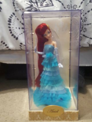 Disney Designer Princess Ariel Doll Limited Edition Store Exclusive W/ Bag