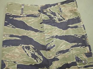 Us Army Vietnam Special Forces Lrrp " Arvn " Tiger Stripe Camo Combat Pants N/mint